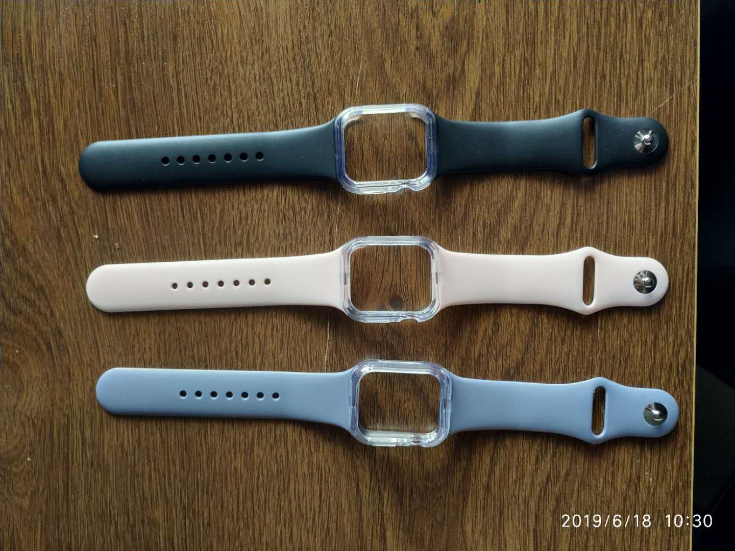 苹果iwatch4/3/2手表带硅胶运动Apple watch表带 硅胶表带